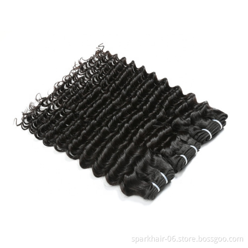 10a 100% raw virgin Brazilian human hair wave, Cuticle Aligned Deep Curly Wave Hair Extension, Wholesale Mink Virgin Hair Bundle